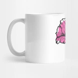 Pink poppy Mug